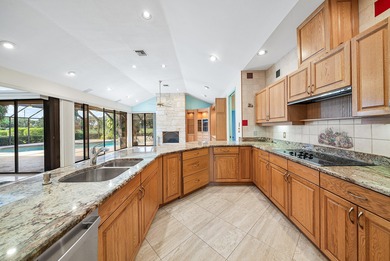 Gorgeous lake & golf views with stunning sunsets! Spacious 4BR on Bocaire Country Club in Florida - for sale on GolfHomes.com, golf home, golf lot