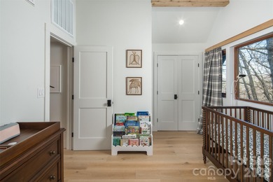 Stunning, Mountain-Modern Retreat in the Private, gated enclave on Connestee Falls Golf Club in North Carolina - for sale on GolfHomes.com, golf home, golf lot