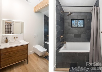 Stunning, Mountain-Modern Retreat in the Private, gated enclave on Connestee Falls Golf Club in North Carolina - for sale on GolfHomes.com, golf home, golf lot