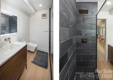 Stunning, Mountain-Modern Retreat in the Private, gated enclave on Connestee Falls Golf Club in North Carolina - for sale on GolfHomes.com, golf home, golf lot