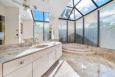 Gorgeous lake & golf views with stunning sunsets! Spacious 4BR on Bocaire Country Club in Florida - for sale on GolfHomes.com, golf home, golf lot