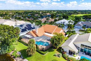 Gorgeous lake & golf views with stunning sunsets! Spacious 4BR on Bocaire Country Club in Florida - for sale on GolfHomes.com, golf home, golf lot