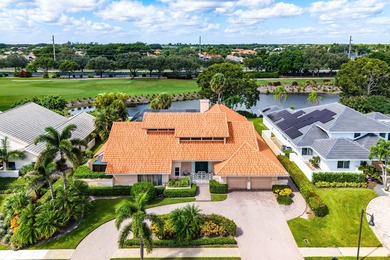 Gorgeous lake & golf views with stunning sunsets! Spacious 4BR on Bocaire Country Club in Florida - for sale on GolfHomes.com, golf home, golf lot