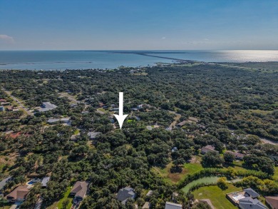 Lamar Peninsula Retreat under Majestic Coastal Oaks.  Nestled on Lamar Golf Course in Texas - for sale on GolfHomes.com, golf home, golf lot