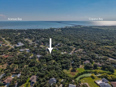 Lamar Peninsula Retreat under Majestic Coastal Oaks.  Nestled on Lamar Golf Course in Texas - for sale on GolfHomes.com, golf home, golf lot