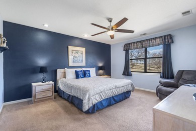 Penthouse condo with high vaulted ceilings and panoramic views on Pointe Royale Village Country Club in Missouri - for sale on GolfHomes.com, golf home, golf lot