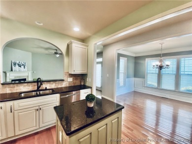 LOW MAINTENANCE LIVING CARRIAGE HOME IN GATED ANDERSON CREEK on Anderson Creek Golf Club in North Carolina - for sale on GolfHomes.com, golf home, golf lot