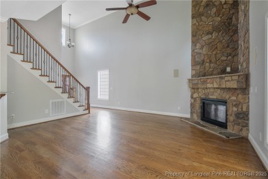 Stunning, semi-custom home located in the highly sought gated on Anderson Creek Golf Club in North Carolina - for sale on GolfHomes.com, golf home, golf lot