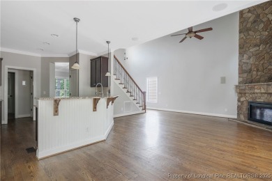 Stunning, semi-custom home located in the highly sought gated on Anderson Creek Golf Club in North Carolina - for sale on GolfHomes.com, golf home, golf lot