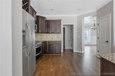Stunning, semi-custom home located in the highly sought gated on Anderson Creek Golf Club in North Carolina - for sale on GolfHomes.com, golf home, golf lot