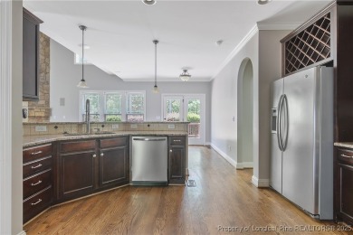 Stunning, semi-custom home located in the highly sought gated on Anderson Creek Golf Club in North Carolina - for sale on GolfHomes.com, golf home, golf lot