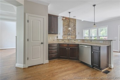 Stunning, semi-custom home located in the highly sought gated on Anderson Creek Golf Club in North Carolina - for sale on GolfHomes.com, golf home, golf lot