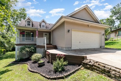 Live the Lake Life on One Easy Level! Tucked away on a quiet on Hidden Valley Golf Club in Indiana - for sale on GolfHomes.com, golf home, golf lot