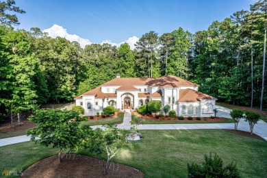 Beautiful Custom Built - Sater Luxury Mediterranean Estate on Harbor Club Golf and Country Club in Georgia - for sale on GolfHomes.com, golf home, golf lot