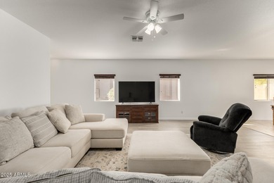 WELCOME HOME! NEW ROOF, NEW EXTERIOR and INTERIOR PAINT, NEW on The Golf Club At Johnson Ranch in Arizona - for sale on GolfHomes.com, golf home, golf lot