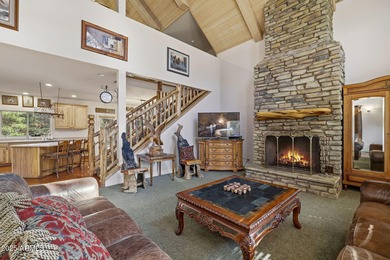 Experience mountain luxury and serene golf course living in this on Pinetop Lakes Golf and Country Club in Arizona - for sale on GolfHomes.com, golf home, golf lot