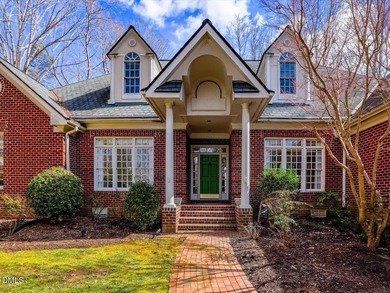 Overlooking the 16th fairway in the prestigious Treyburn golf on Treyburn Country Club in North Carolina - for sale on GolfHomes.com, golf home, golf lot