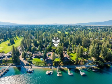 Cozy home with old-world charm coupled with modern conveniences on Hayden Lake Country Club in Idaho - for sale on GolfHomes.com, golf home, golf lot