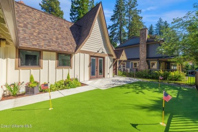 Cozy home with old-world charm coupled with modern conveniences on Hayden Lake Country Club in Idaho - for sale on GolfHomes.com, golf home, golf lot