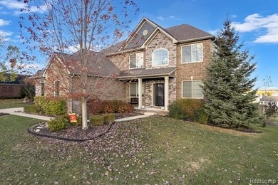 This beautifully appointed 5-bedroom, 4-bathroom home, built in on Boulder Pointe Golf Club and Conference Center in Michigan - for sale on GolfHomes.com, golf home, golf lot