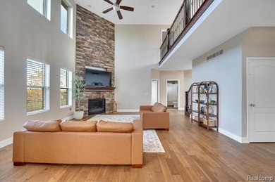 This beautifully appointed 5-bedroom, 4-bathroom home, built in on Boulder Pointe Golf Club and Conference Center in Michigan - for sale on GolfHomes.com, golf home, golf lot