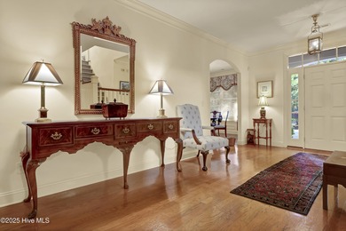 Experience refined living in this beautifully maintained brick on Country Club of Landfall in North Carolina - for sale on GolfHomes.com, golf home, golf lot