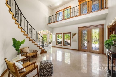 Timeless luxury with incredible views on ~1 acre of resort-like on Quail Hollow Golf Club in Idaho - for sale on GolfHomes.com, golf home, golf lot