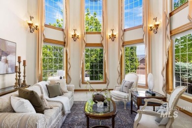Timeless luxury with incredible views on ~1 acre of resort-like on Quail Hollow Golf Club in Idaho - for sale on GolfHomes.com, golf home, golf lot