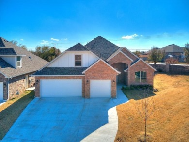 Experience the joy of entertaining your guests in this bright on Golf Club At Surrey Hills in Oklahoma - for sale on GolfHomes.com, golf home, golf lot