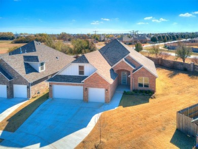 Experience the joy of entertaining your guests in this bright on Golf Club At Surrey Hills in Oklahoma - for sale on GolfHomes.com, golf home, golf lot