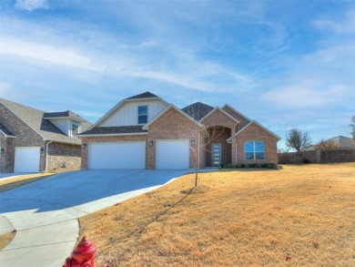 Experience the joy of entertaining your guests in this bright on Golf Club At Surrey Hills in Oklahoma - for sale on GolfHomes.com, golf home, golf lot