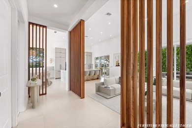 Move right into this never-lived-in, reimagined 3-bedroom, 3 on St. Andrews Country Club of Boca Raton in Florida - for sale on GolfHomes.com, golf home, golf lot