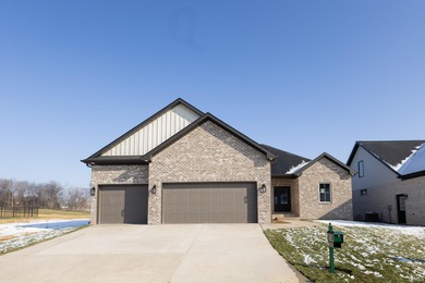 Stunning new construction in desirable Cambridge Village! This on Cambridge Golf Club in Indiana - for sale on GolfHomes.com, golf home, golf lot