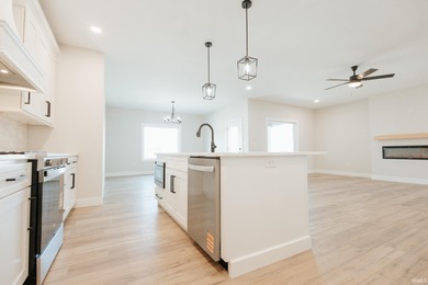Stunning new construction in desirable Cambridge Village! This on Cambridge Golf Club in Indiana - for sale on GolfHomes.com, golf home, golf lot