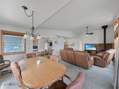 Beautiful home overlooking the second fairway of Madison Meadows on Madison Meadows Golf Course in Montana - for sale on GolfHomes.com, golf home, golf lot