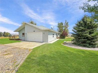 Beautiful home overlooking the second fairway of Madison Meadows on Madison Meadows Golf Course in Montana - for sale on GolfHomes.com, golf home, golf lot