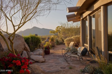 Architect Ron Brissette, former student of Frank Lloyd Wright on Desert Mountain Club - Apache Golf Course in Arizona - for sale on GolfHomes.com, golf home, golf lot