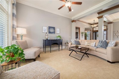 Welcome to this immaculate custom reverse 1.5-story home located on Staley Farms Golf Club in Missouri - for sale on GolfHomes.com, golf home, golf lot