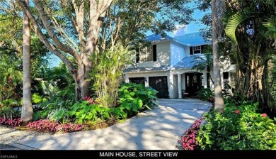 Just seven doors to Old Naples beaches, this distinctive and on Naples Beach Hotel and Golf Club in Florida - for sale on GolfHomes.com, golf home, golf lot