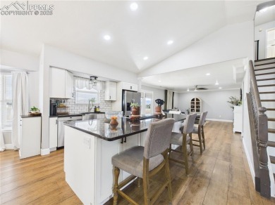 Experience luxury and comfort in this beautiful 2-story home on Desert Hawk At Pueblo West in Colorado - for sale on GolfHomes.com, golf home, golf lot