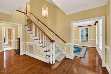 Lovely Croasdaile home on a large lot backing to the course & on Croasdaile Country Club in North Carolina - for sale on GolfHomes.com, golf home, golf lot