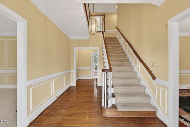 Lovely Croasdaile home on a large lot backing to the course & on Croasdaile Country Club in North Carolina - for sale on GolfHomes.com, golf home, golf lot