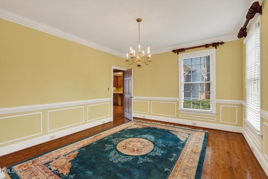 Lovely Croasdaile home on a large lot backing to the course & on Croasdaile Country Club in North Carolina - for sale on GolfHomes.com, golf home, golf lot