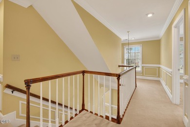 Lovely Croasdaile home on a large lot backing to the course & on Croasdaile Country Club in North Carolina - for sale on GolfHomes.com, golf home, golf lot