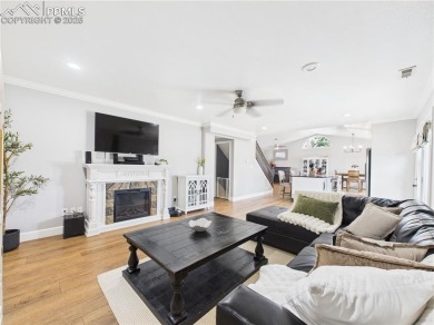 Experience luxury and comfort in this beautiful 2-story home on Desert Hawk At Pueblo West in Colorado - for sale on GolfHomes.com, golf home, golf lot