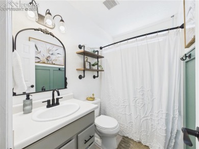 Experience luxury and comfort in this beautiful 2-story home on Desert Hawk At Pueblo West in Colorado - for sale on GolfHomes.com, golf home, golf lot
