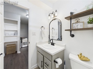 Experience luxury and comfort in this beautiful 2-story home on Desert Hawk At Pueblo West in Colorado - for sale on GolfHomes.com, golf home, golf lot