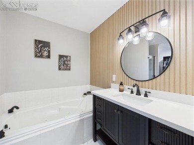 Experience luxury and comfort in this beautiful 2-story home on Desert Hawk At Pueblo West in Colorado - for sale on GolfHomes.com, golf home, golf lot