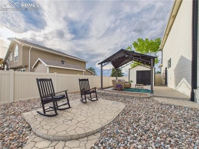 Experience luxury and comfort in this beautiful 2-story home on Desert Hawk At Pueblo West in Colorado - for sale on GolfHomes.com, golf home, golf lot