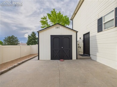 Experience luxury and comfort in this beautiful 2-story home on Desert Hawk At Pueblo West in Colorado - for sale on GolfHomes.com, golf home, golf lot